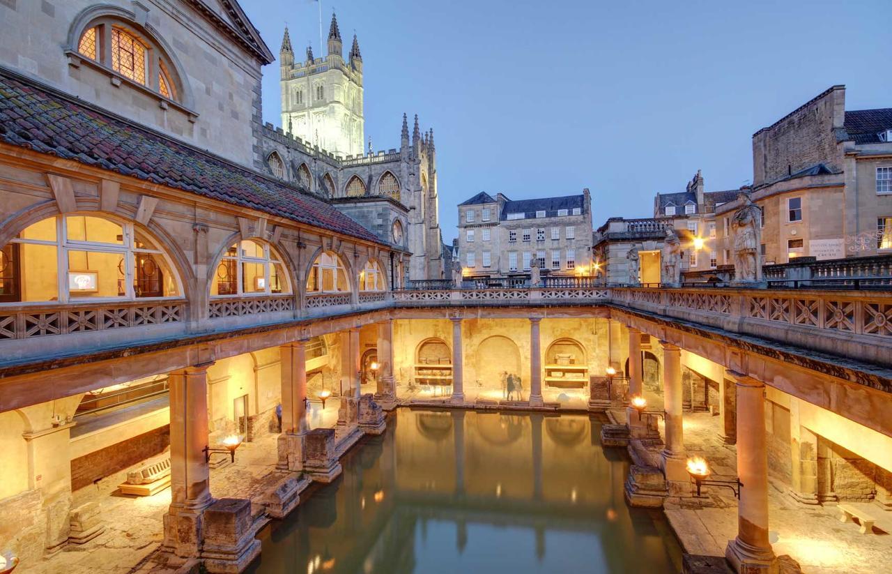 Bathen House Boutique Hotel Exteriér fotografie The Roman Baths in Bath